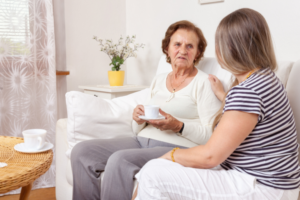 Elderly parent refuses care 